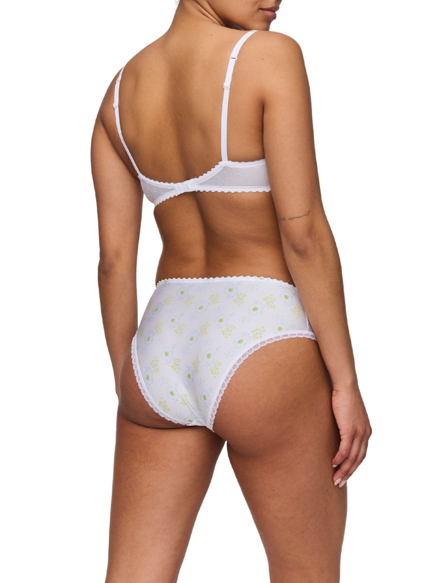 Chen Padded Heartshape Bra - White Yacht