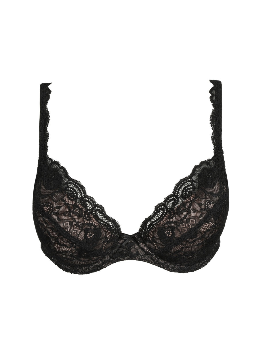 Cyrile Push Up Bra - Black
