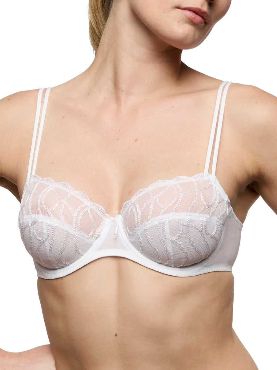 Heleen Full Cup Bra - White