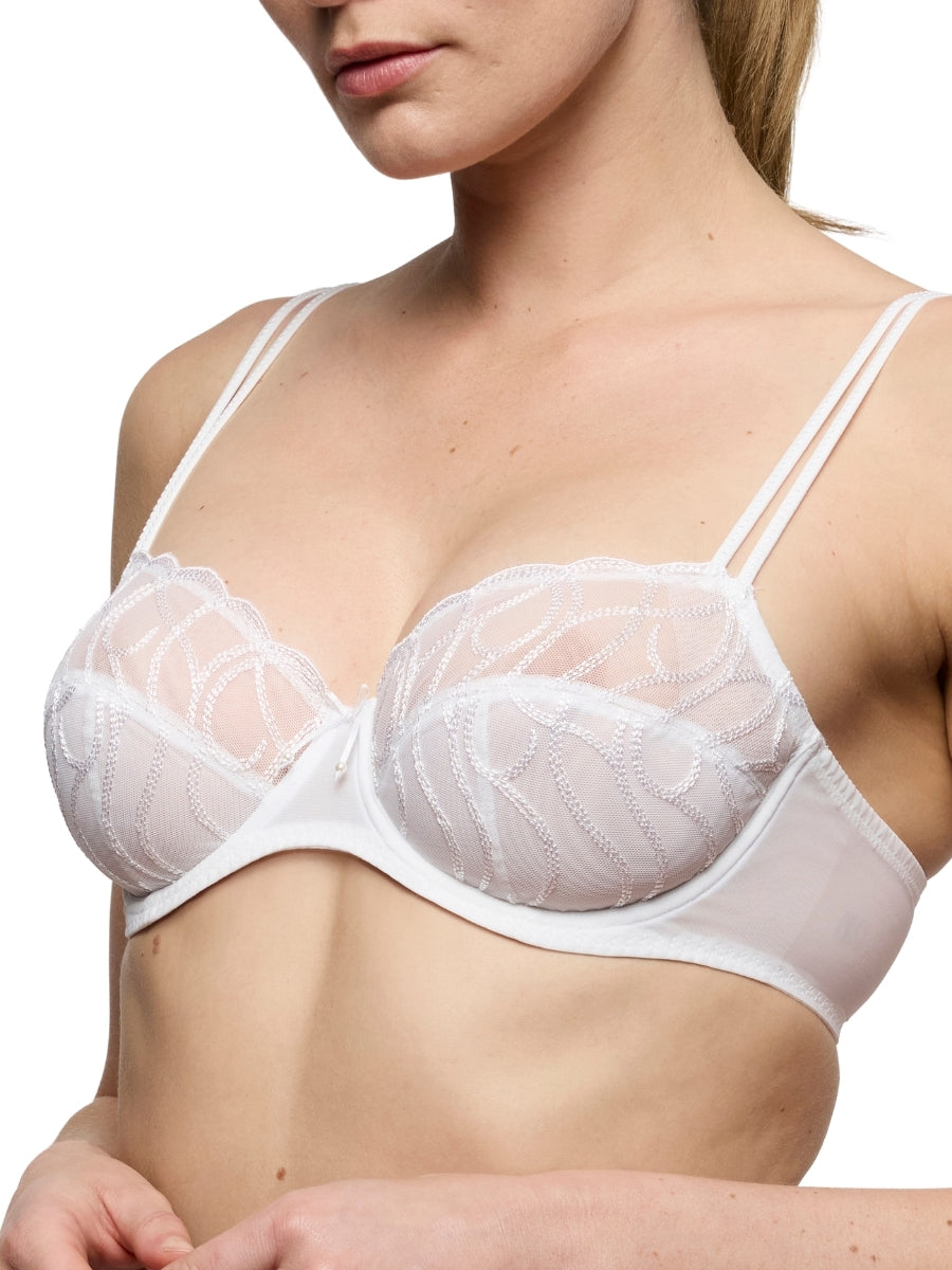 Heleen Full Cup Bra - White