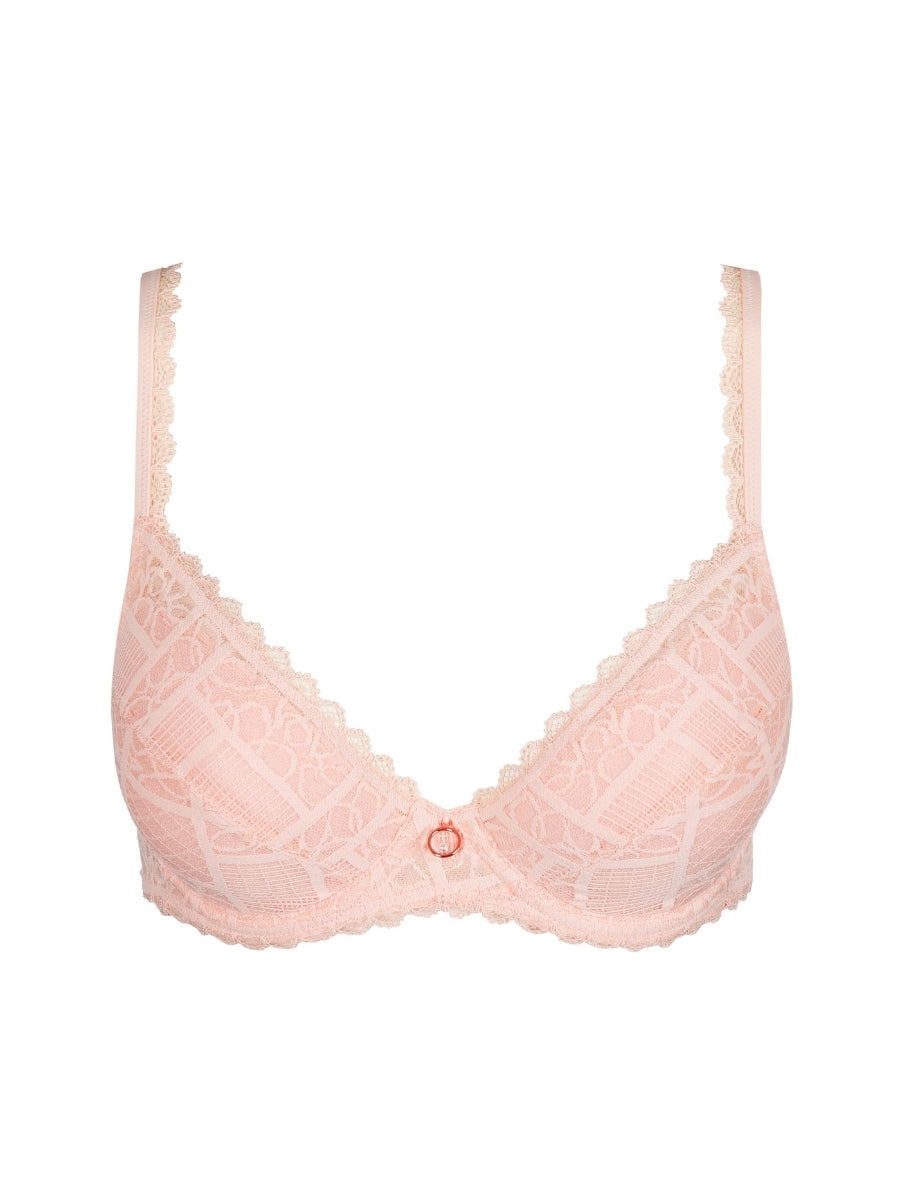 Jadei Push Up Bra - Glossy Pink