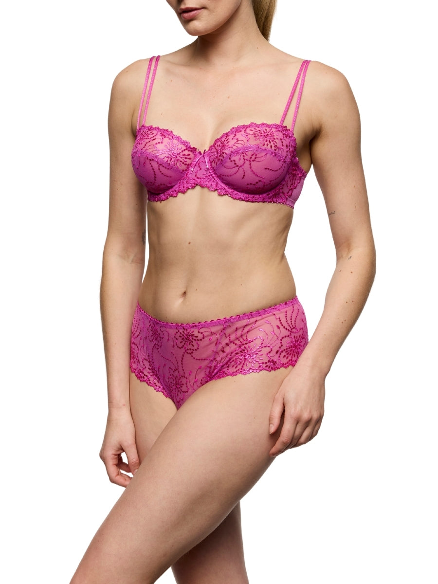 Jane Horizontal Seam Balcony Bra - Orchid Bliss