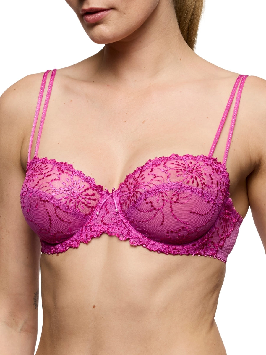 Jane Horizontal Seam Balcony Bra - Orchid Bliss