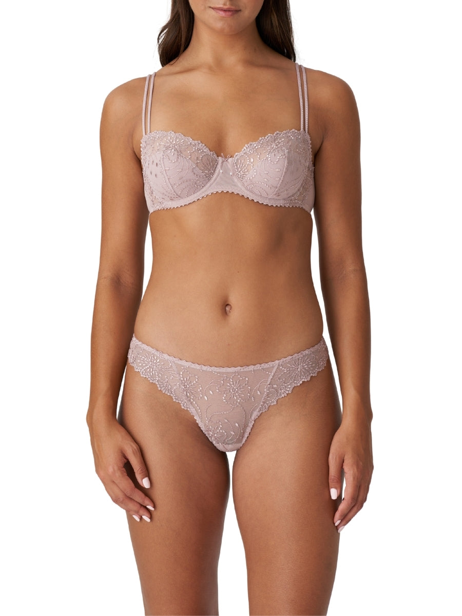 Jane Half Padded Balcony Bra - Bois De Rose