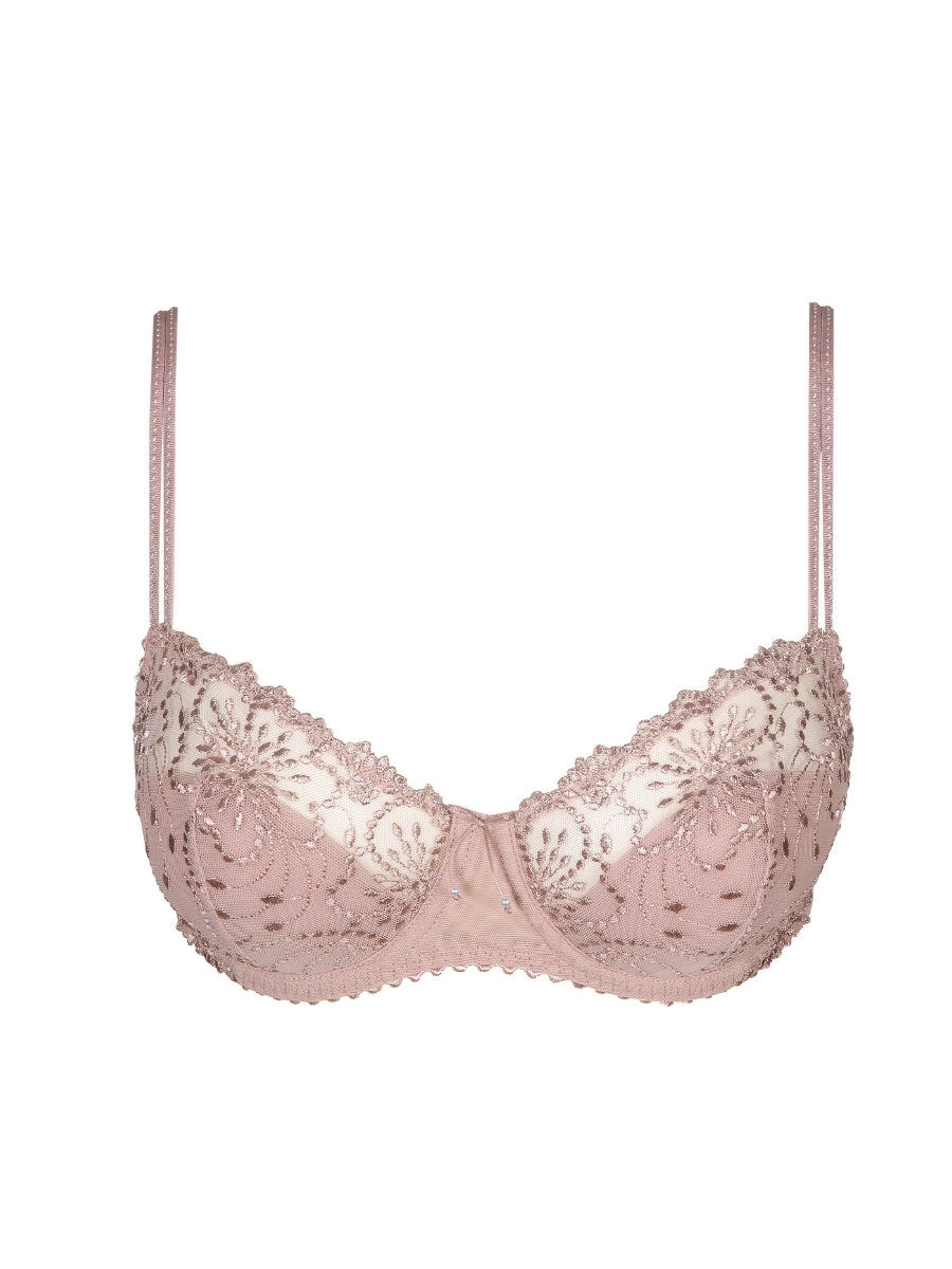 Jane Half Padded Balcony Bra - Bois De Rose