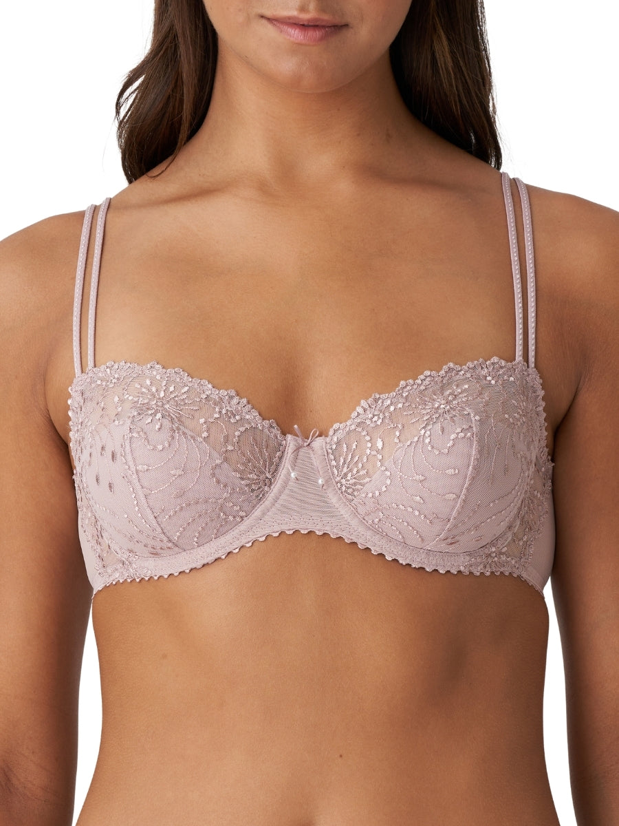 Jane Half Padded Balcony Bra - Bois De Rose