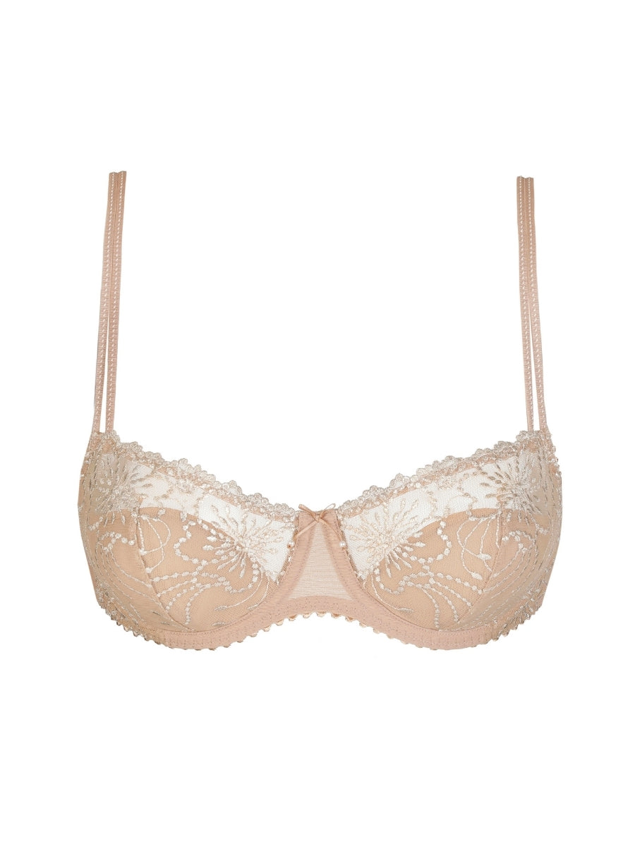Jane Half Padded Balcony Bra - Sand