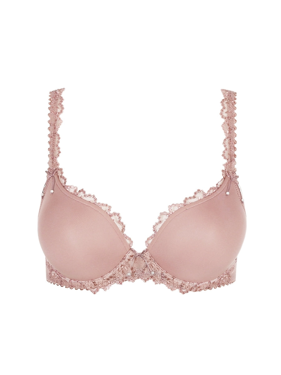 Jane Padded Heartshape Bra - Bois De Rose