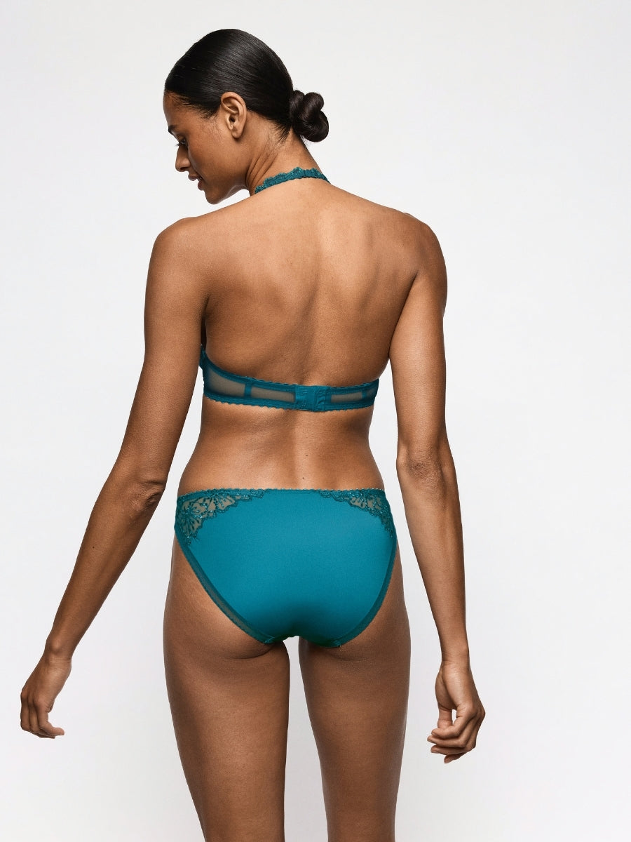 Jane Padded Heartshape Bra - Peacock