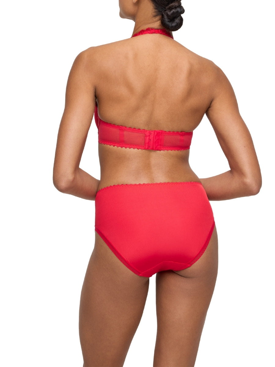 Jane Padded Heartshape Bra - True Red