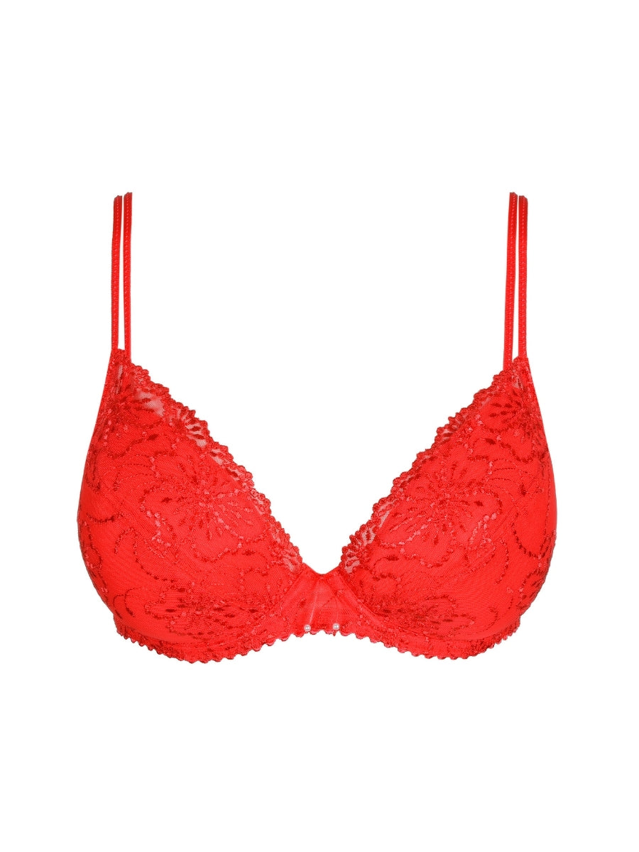 Jane Push Up Bra - True Red