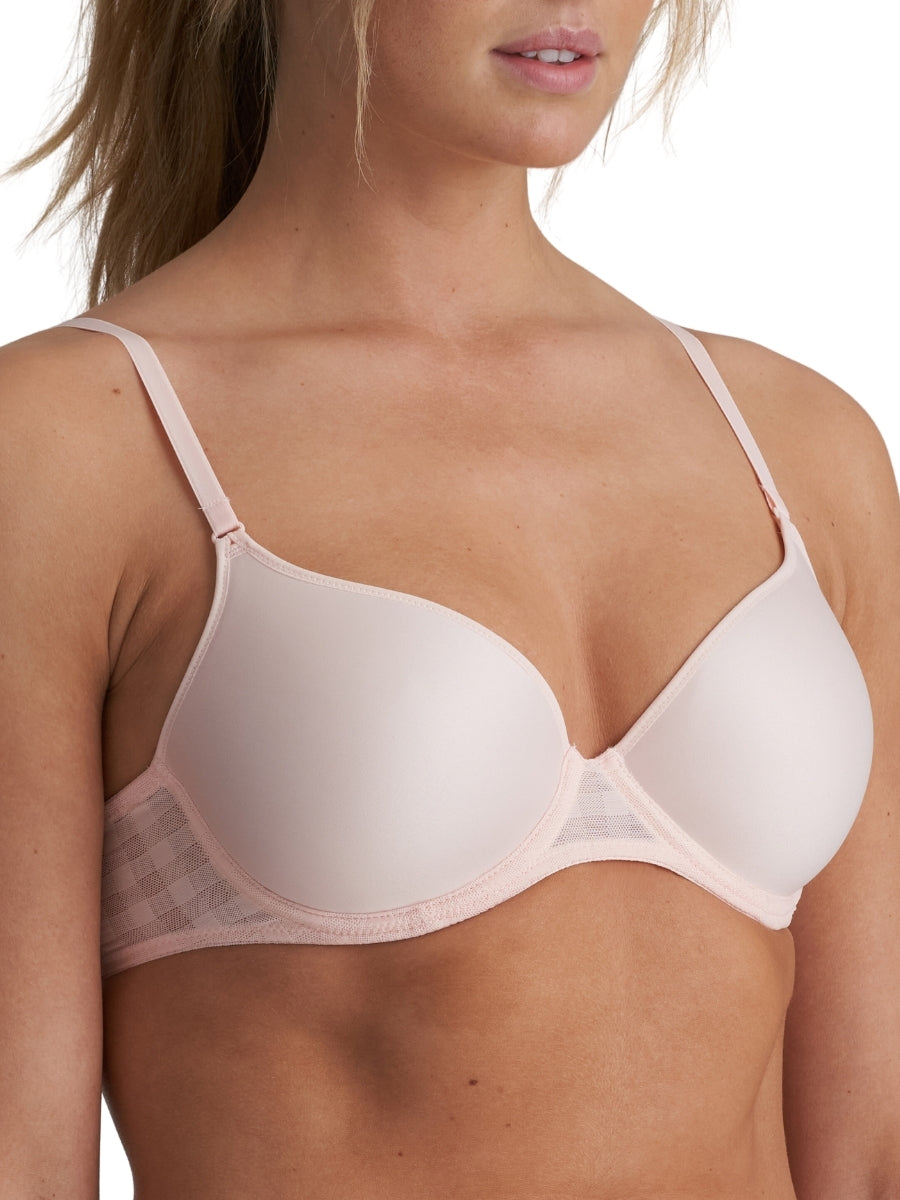 Jereme Spacer Full Cup Bra - Glossy Pink