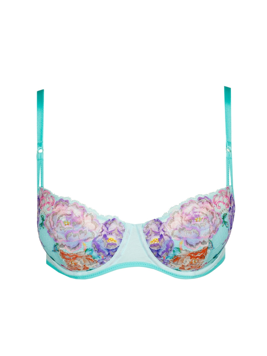 Lisbeth Half Padded Balcony Bra - Clearwater