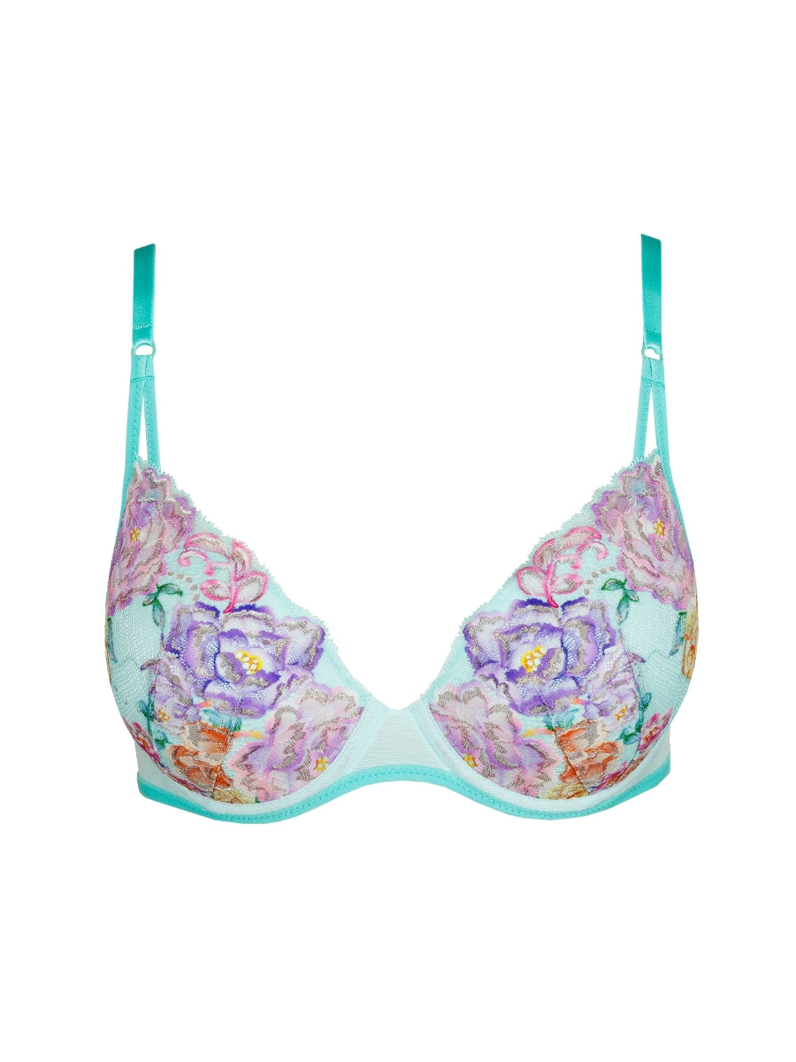 Lisbeth Padded Heartshape Bra - Clearwater