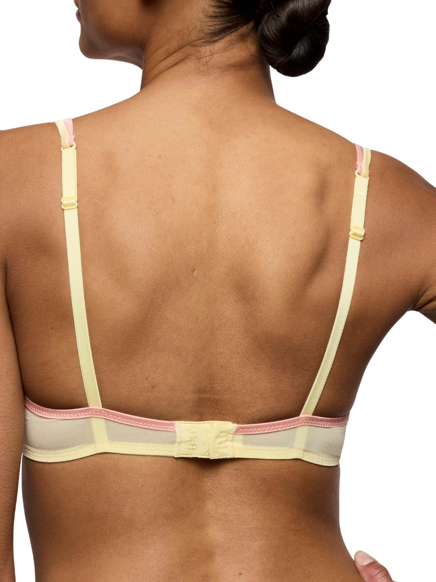 Lizelot Half Padded Balcony Bra - French Vanilla