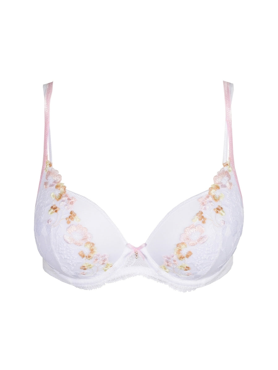 Lizelot Padded Heartshape Bra - White