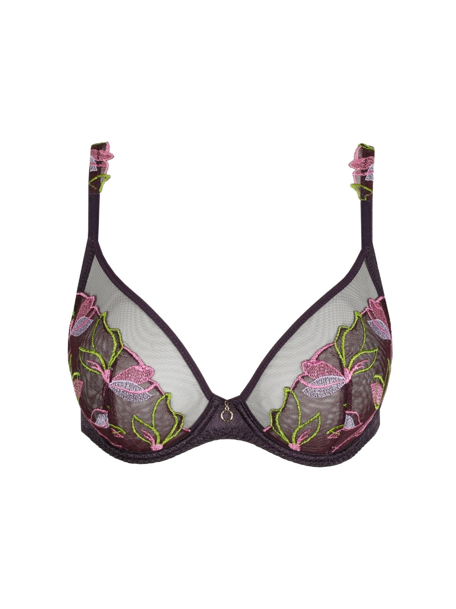 Loish Plunge Bra - Amethyst