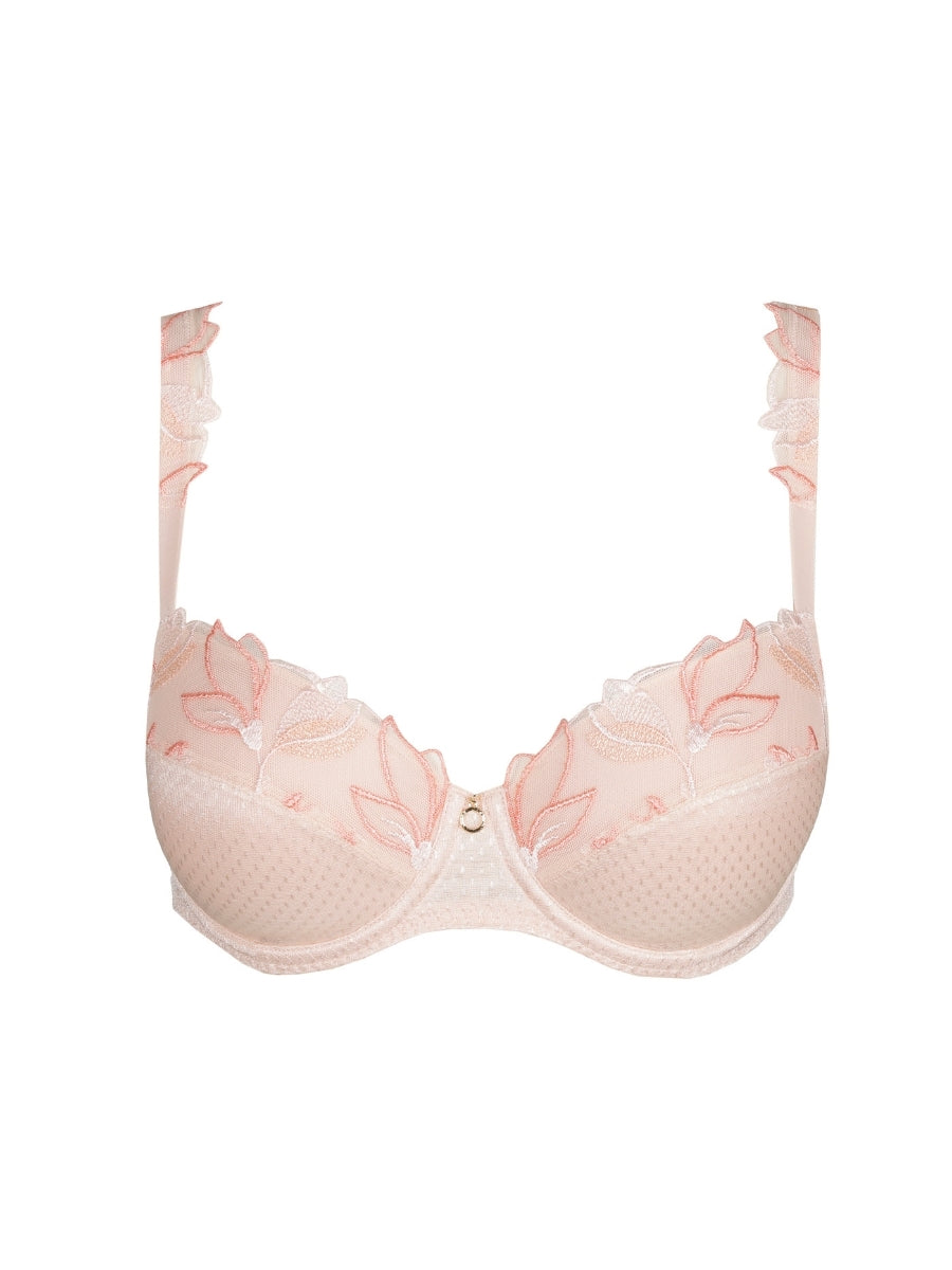 Loish Padded Balcony Bra - Pearly Pink