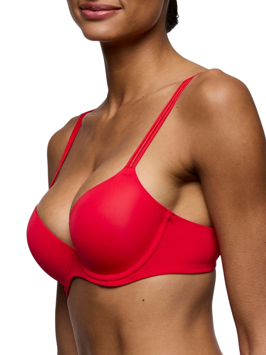 Louie Push Up Bra - True Red