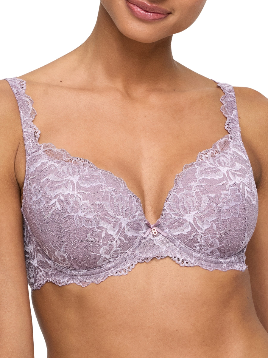 Manyla Padded Heartshape Bra - Pastel Orchid