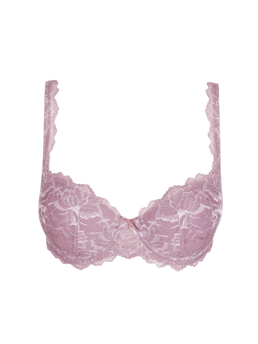 Manyla Padded Balcony Bra - Pastel Orchid