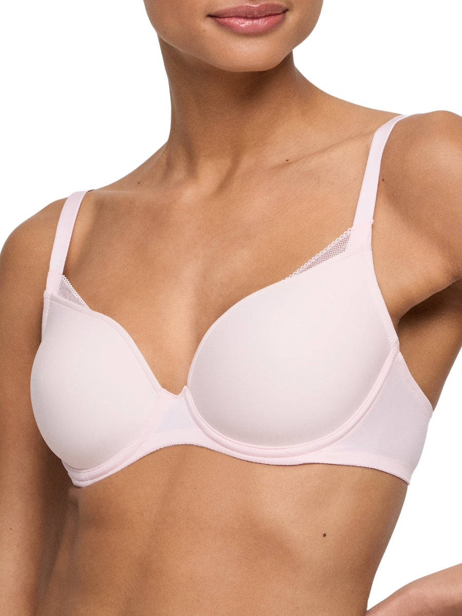 Milao Padded Heartshape Bra - Pastel Pink