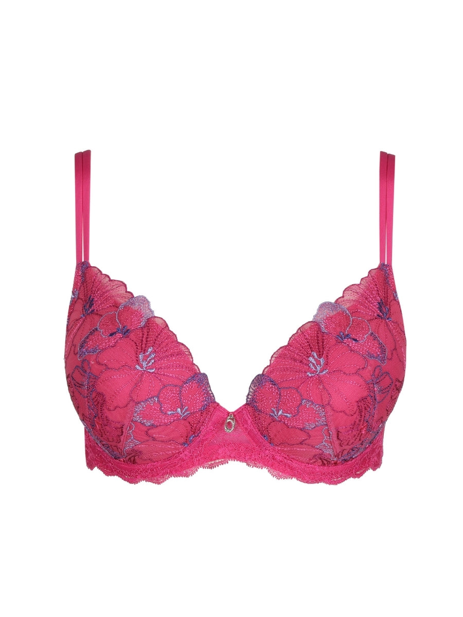 Noemy Padded Heartshape Bra - Fuchsia Fiesta