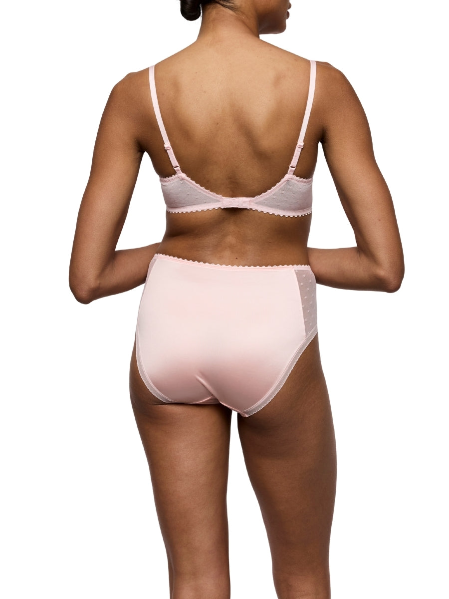 Noova Half Padded Balcony Bra - Gardenia Rose