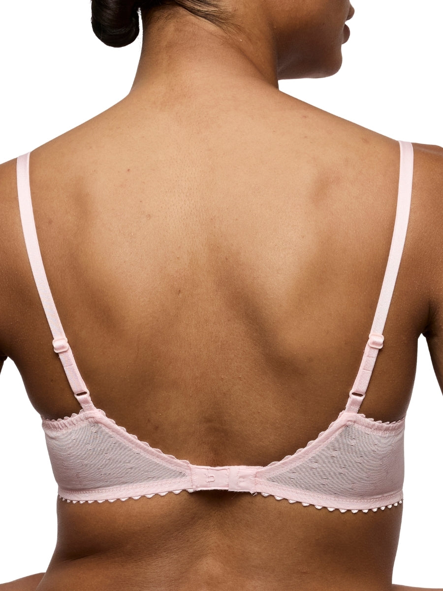 Noova Half Padded Balcony Bra - Gardenia Rose