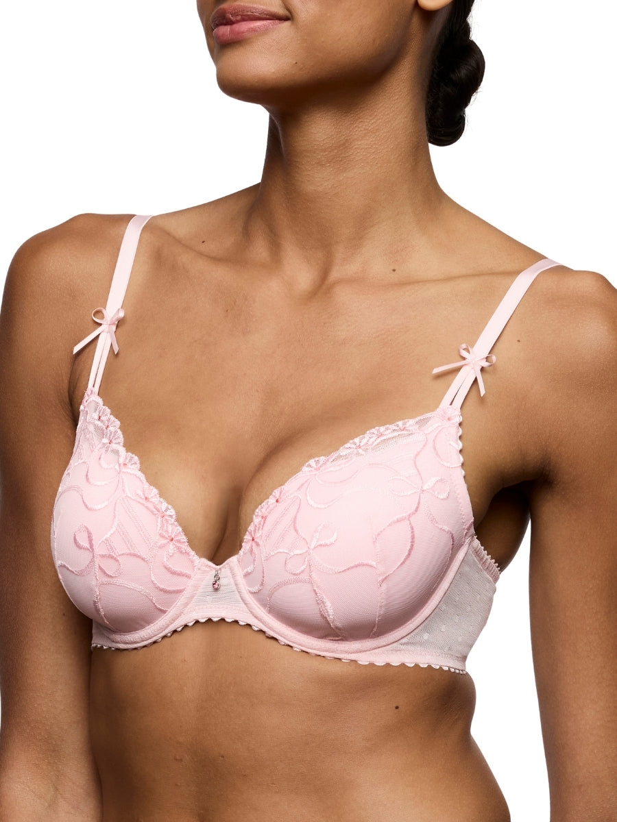 Noova Padded Heartshape Bra - Gardenia Rose