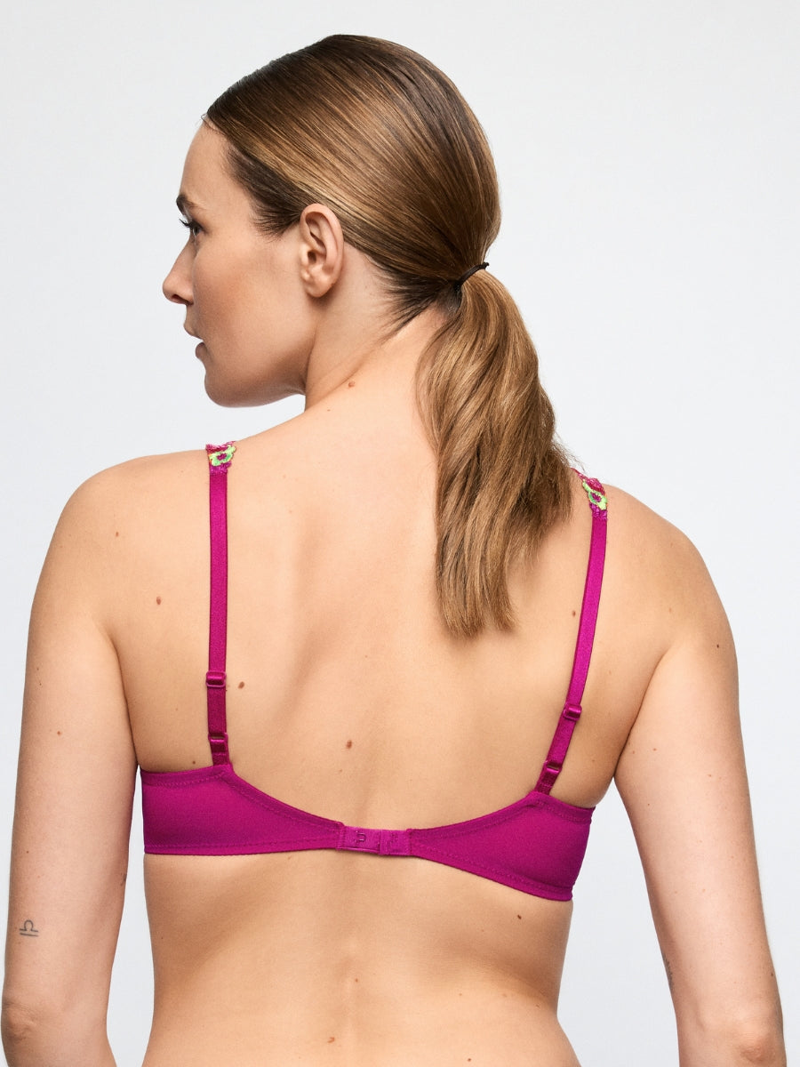 Odilly Push Up Bra - Wild Rose