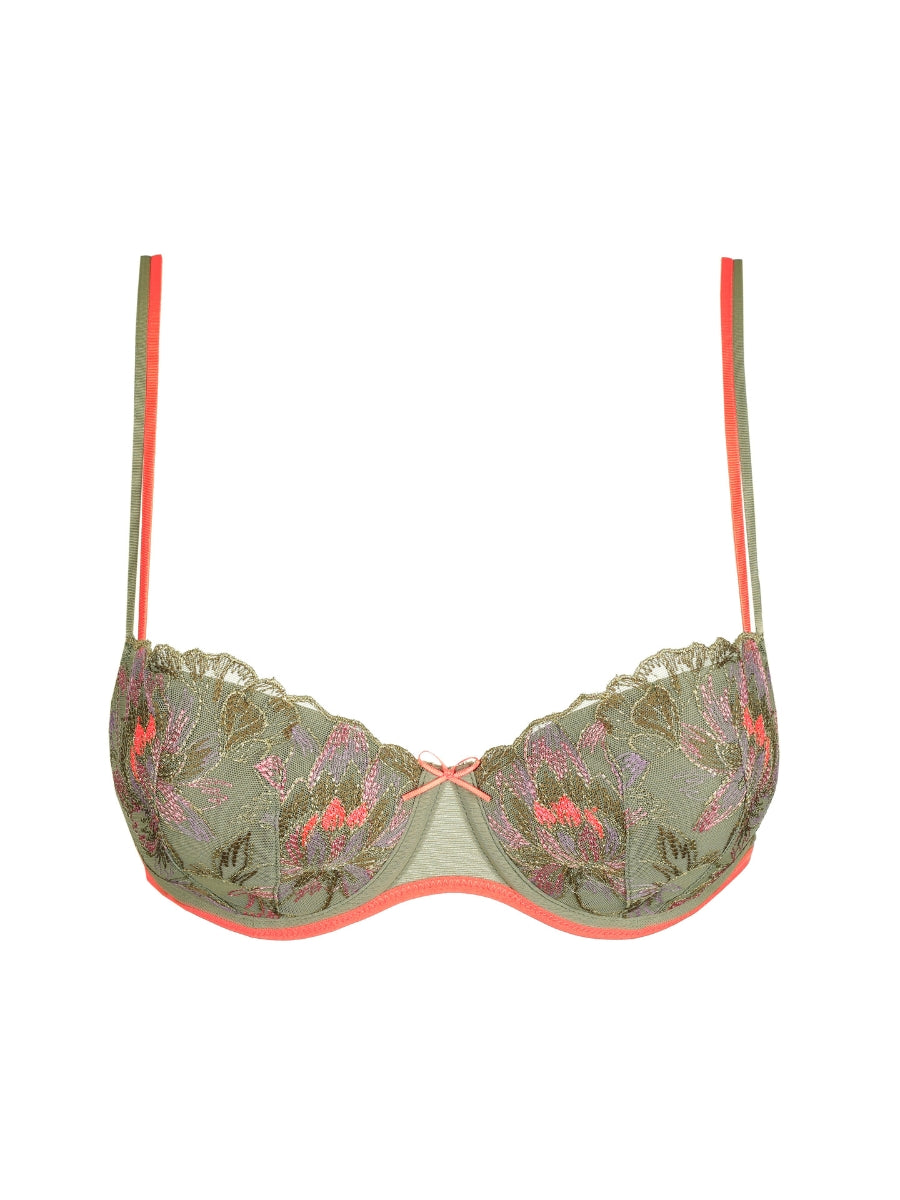 Rommi Padded Balcony Bra - Botanique
