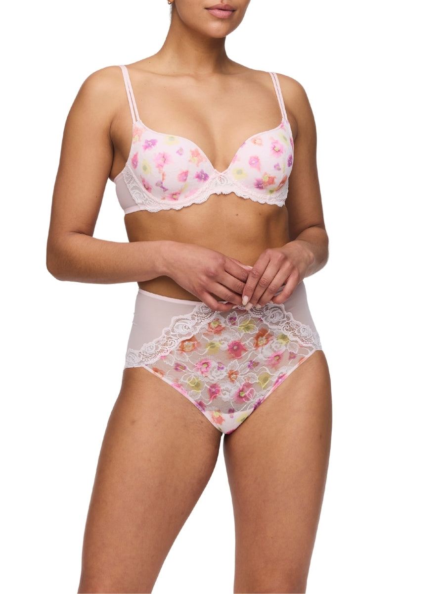 Selyna Padded Heartshape Bra - Gardenia Rose