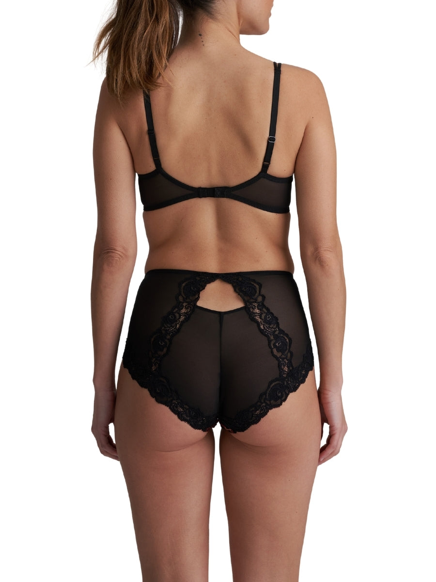 Selyna Padded Heartshape Bra - Spicy Red