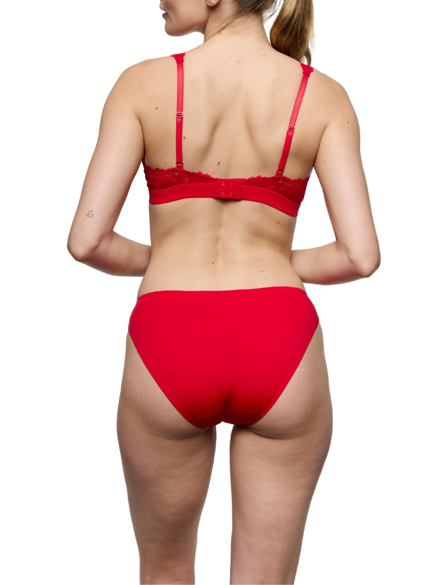 Soft Studio Padded Bralette - True Red