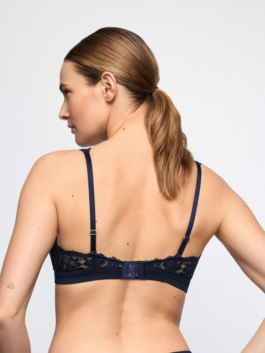 Soft Studio Padded Bralette - Velvet Blue