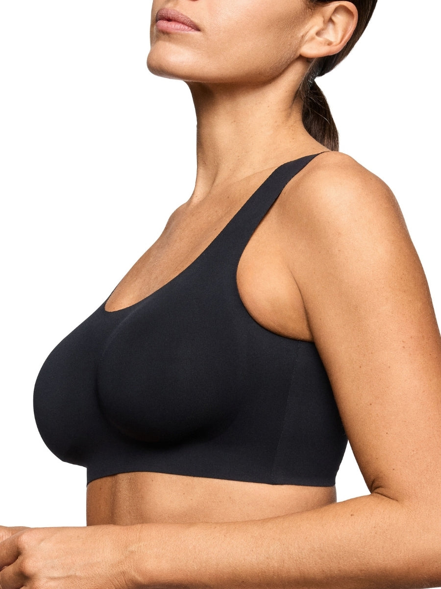 Soft Studio Smooth Padded Bralette - Black