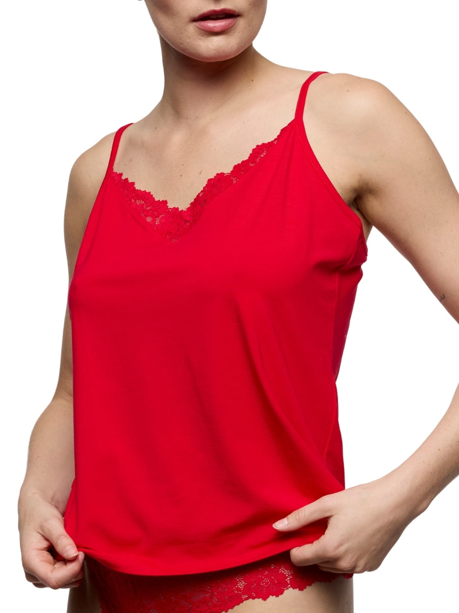 Soft Studio Cami Top - True Red