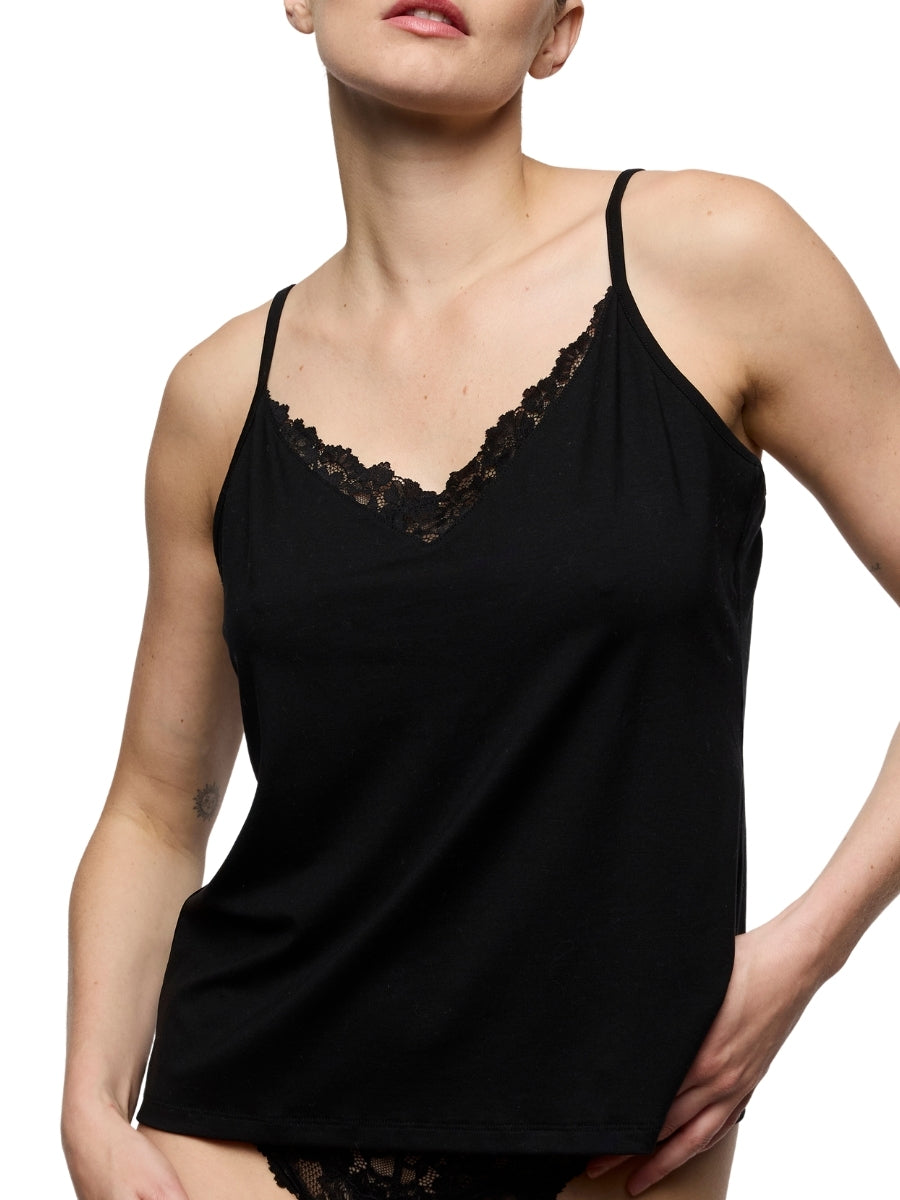 Soft Studio Cami Top - Black