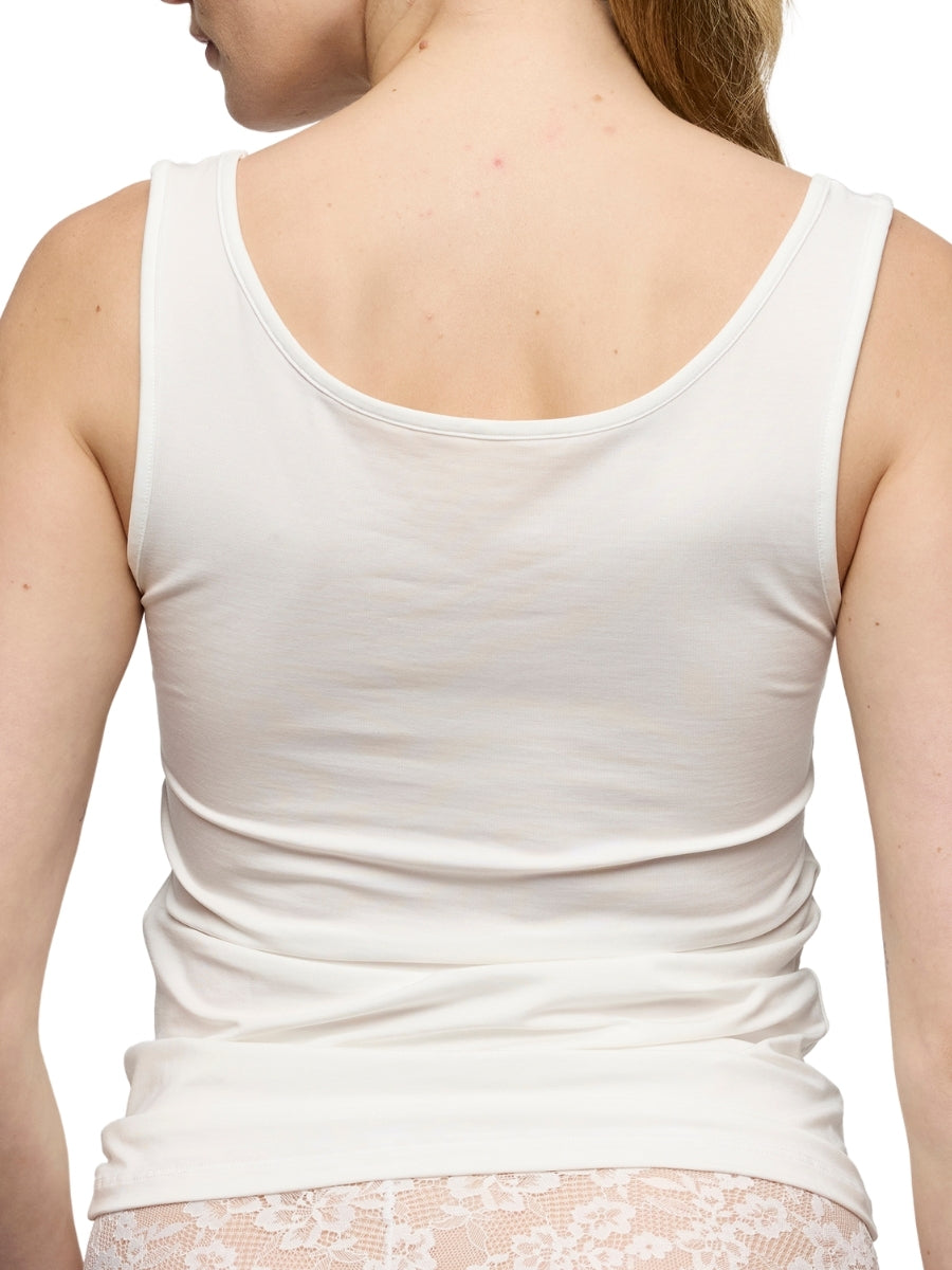 Soft Studio Vest Top - Natural