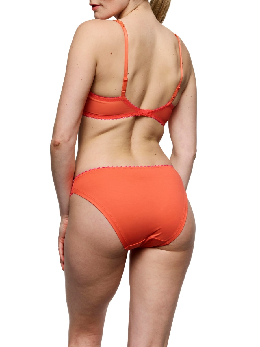 Solene Padded Heartshape Bra - Pamplemousse