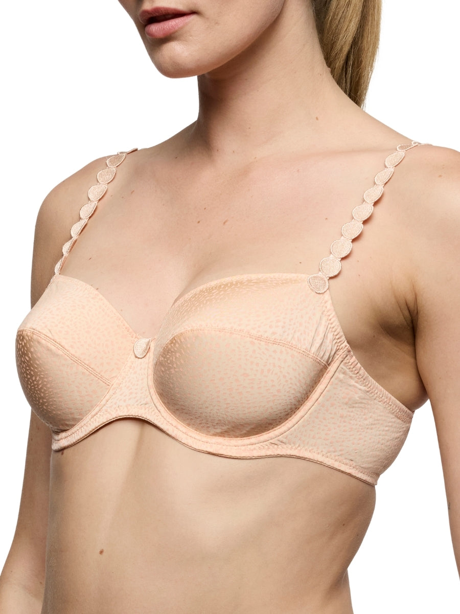 Tom Fuller Cup Bra - Peach Whisper