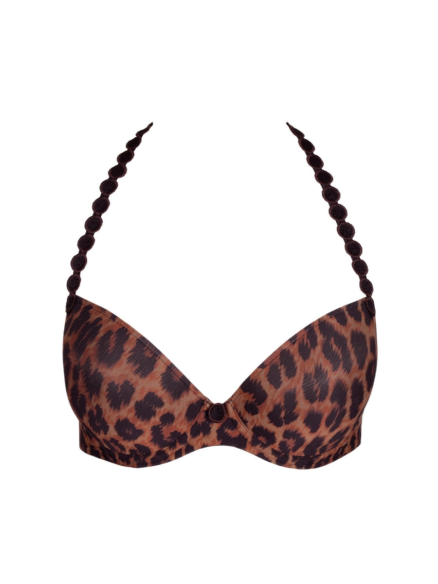 Tom Padded Plunge Bra - Fauve