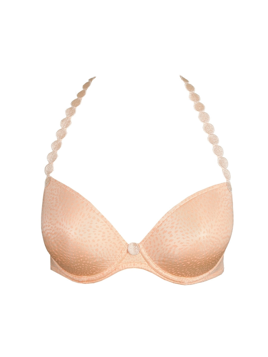 Tom Padded Plunge Bra - Peach Whisper