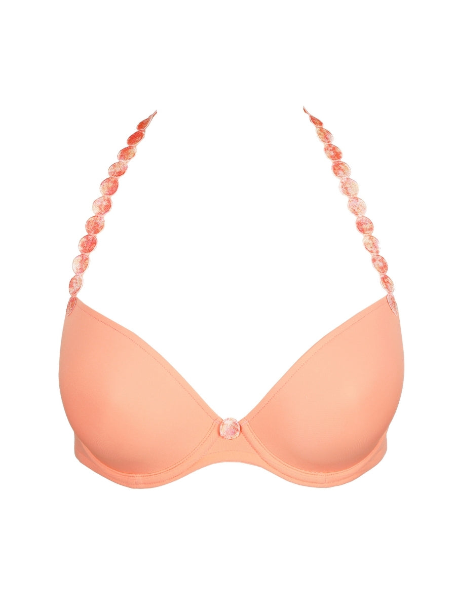 Tom Padded Plunge Bra - Papaya Smoothie