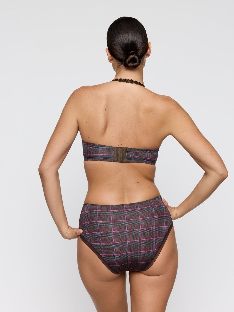 Tom Padded Heartshape Bra - Wengé