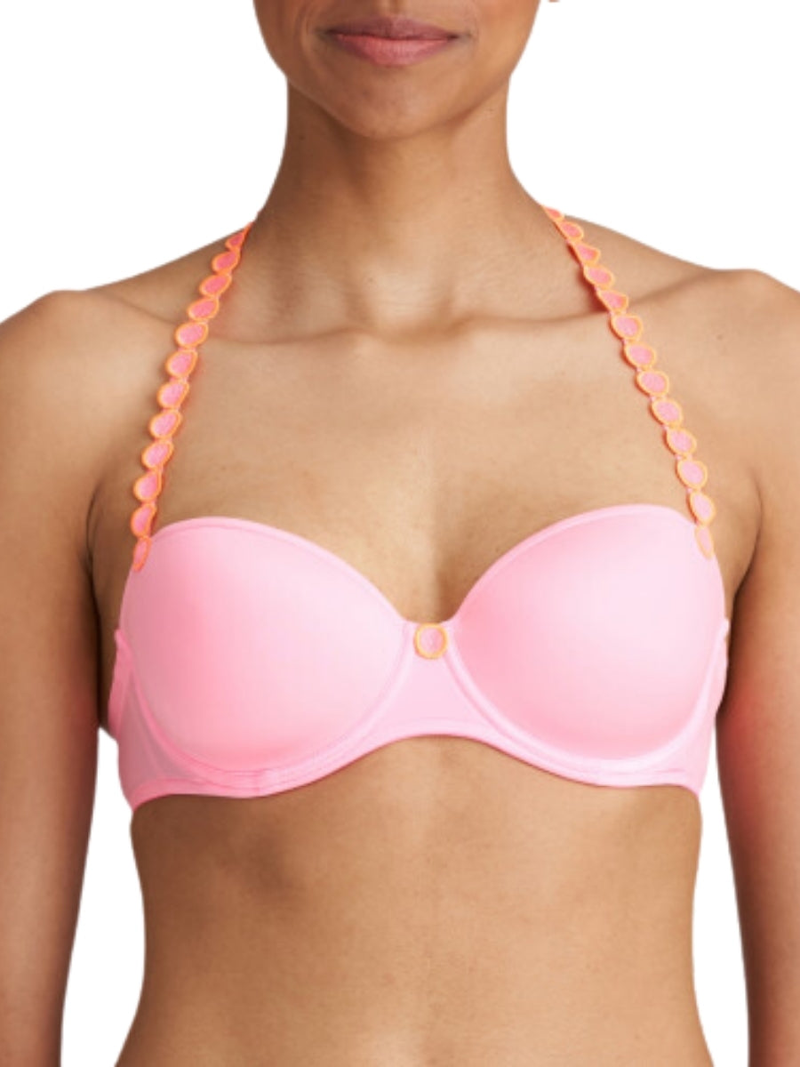 Tom Padded Balcony Bra - Happy Pink