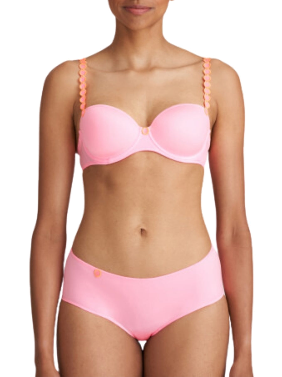 Tom Padded Balcony Bra - Happy Pink