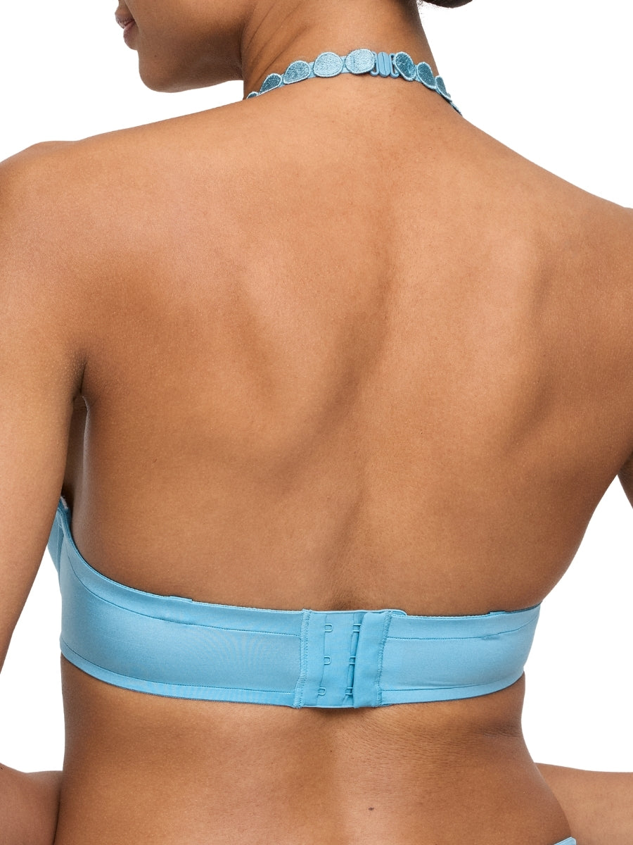 Tom Push Up Bra - Azure Delight