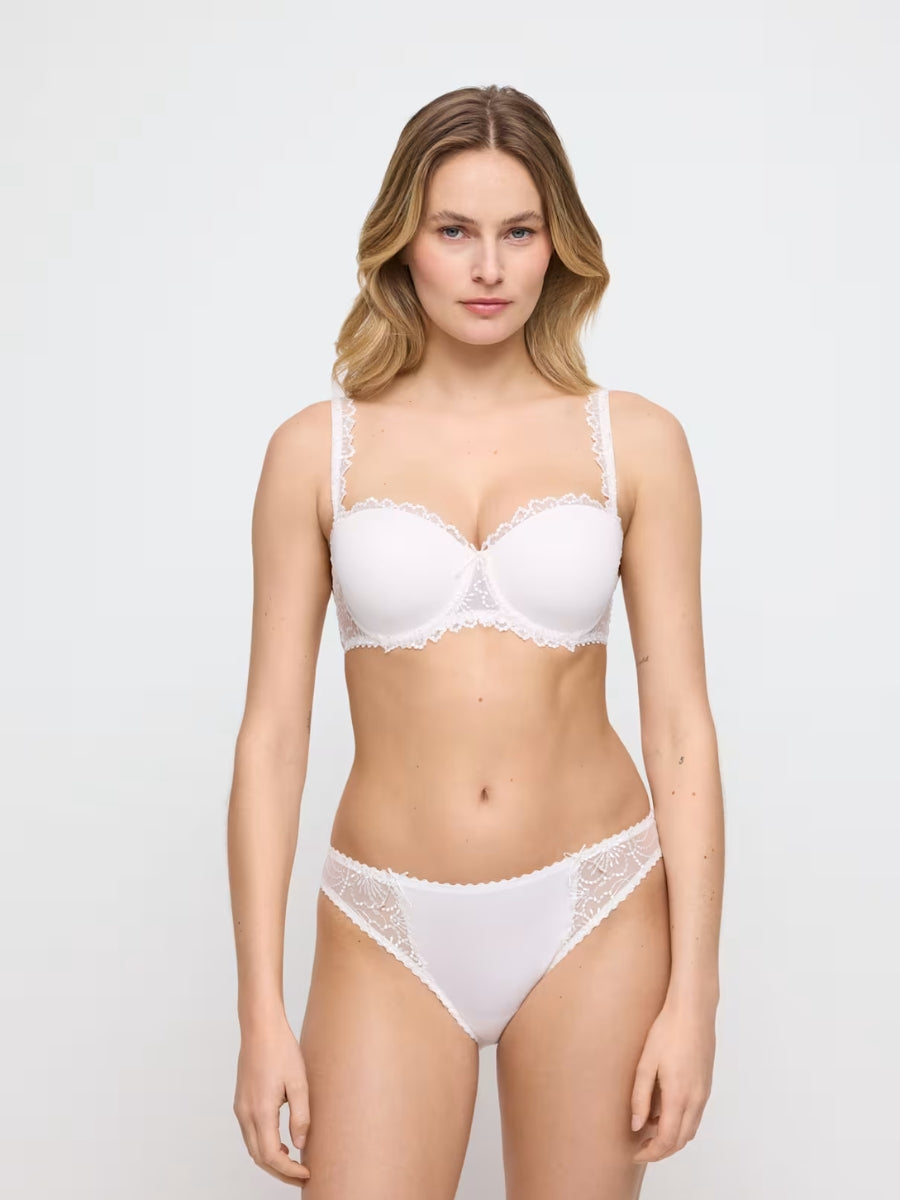 Jane Padded Strapless Bra - Natural